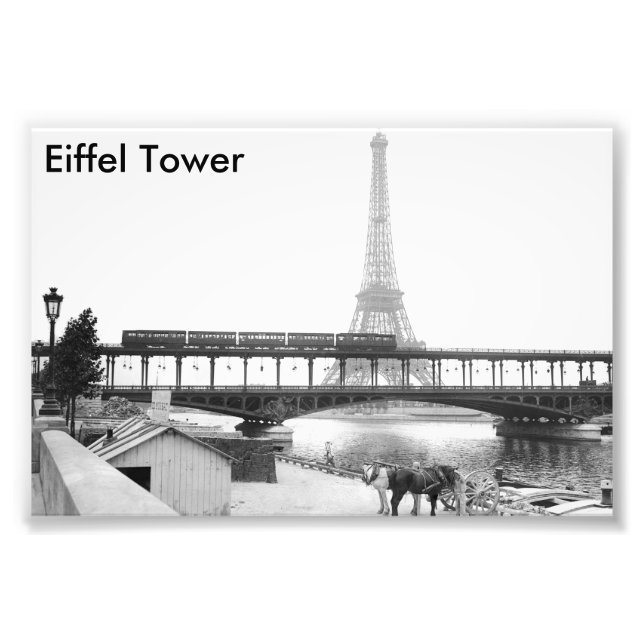 Eiffel Torn Fototryck (Framsidan)