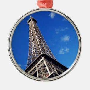 Eiffel Torn Frankrike Travel Photography Julgransprydnad Metall