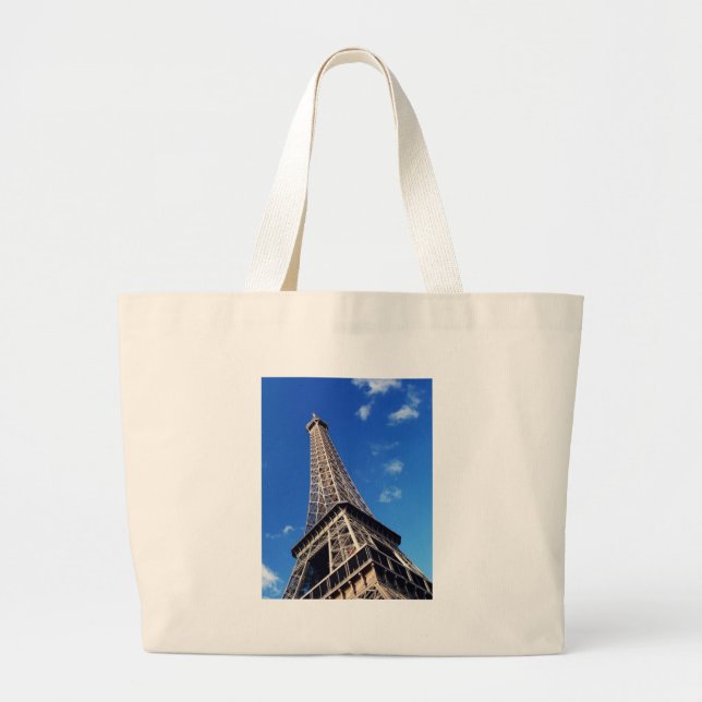 Eiffel Torn Frankrike Travel Photography Jumbo Tygkasse (Framsidan)