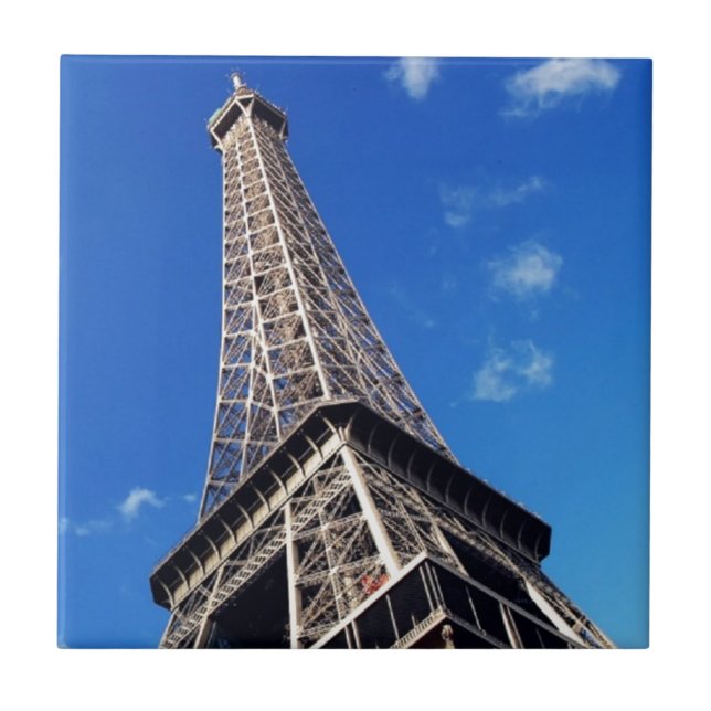 Eiffel Torn Frankrike Travel Photography Kakelplatta (Framsidan)