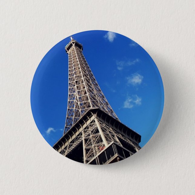 Eiffel Torn Frankrike Travel Photography Knapp (Framsida)