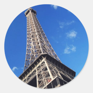 Eiffel Torn Frankrike Travel Photography Runt Klistermärke