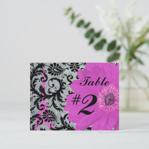 Eiffel Torn Gerber Bordsnummer Cards