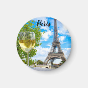 Eiffel torn-glas magnet
