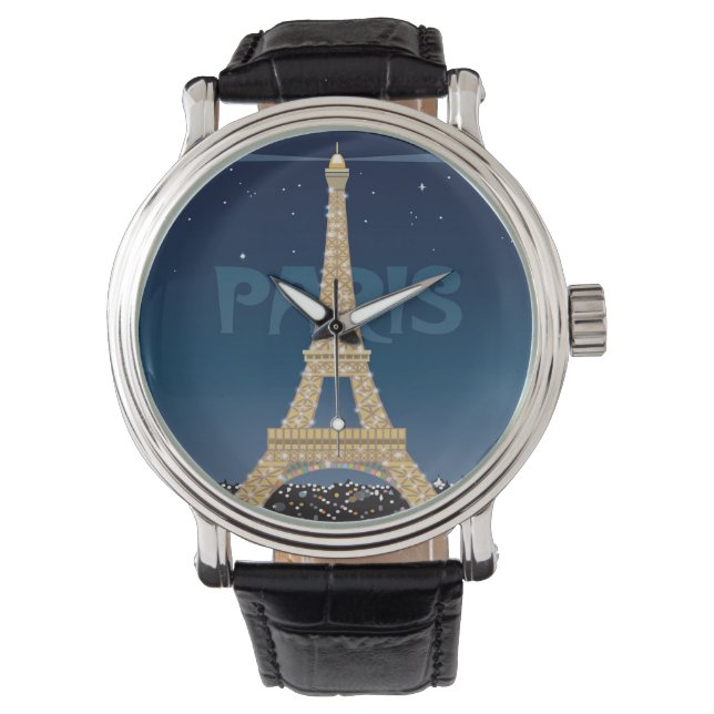 Eiffel Torn Gnistra Wrist Watch Armbandsur (Framsida)