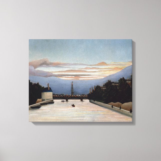 Eiffel Torn | Henri Rousseau Canvastryck (Framsida)
