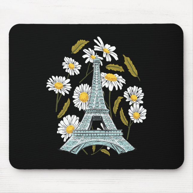 Eiffel Torn höstblomma Parinfaller i Frankrike so Musmatta (Framsidan)