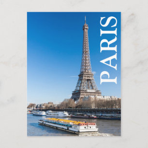 Eiffel Torn i Fall   Paris, Frankrike Vykort
