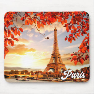 Eiffel Torn i höst, Paris, Frankrike Musmatta