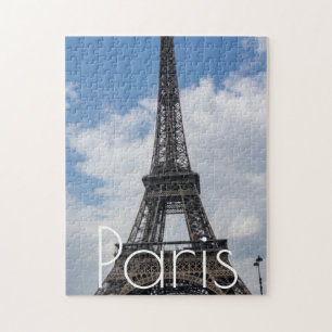 Eiffel Torn i Paris Artwork Frankrike Travel Pussel