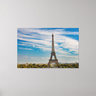 Eiffel torn i Paris Canvastryck