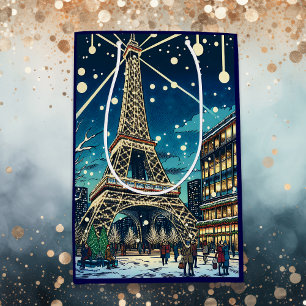 Eiffel Torn i Paris, Frankrike vid jul