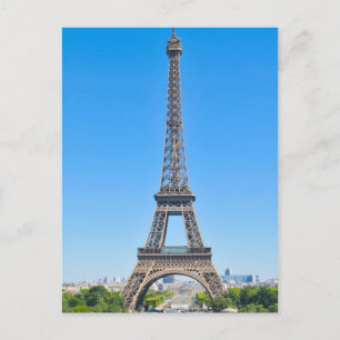 Eiffel Torn i Paris, Frankrike Vykort