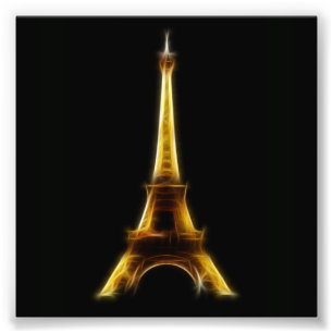 Eiffel torn i Paris frankriken Fototryck