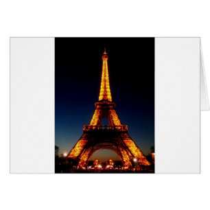 Eiffel torn i Paris Hälsningskort