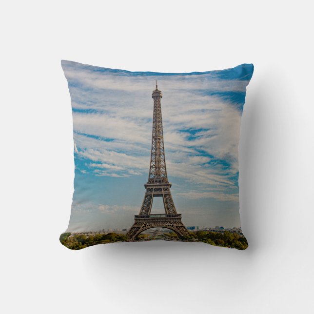 Eiffel torn i Paris Kudde (Framsida)