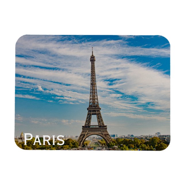 Eiffel torn i Paris Magnet (Horisontell)