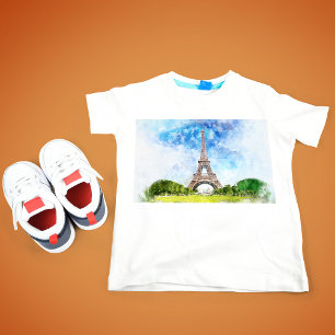 Eiffel Torn i Paris nr 1 T Shirt