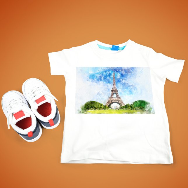 Eiffel Torn i Paris nr 1 T Shirt (Skapare uppladdad)