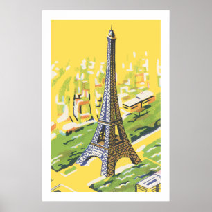 Eiffel torn i Paris Poster