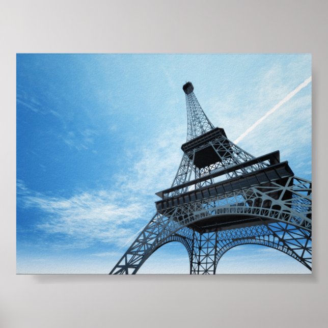 Eiffel Torn i Paris Poster (Framsidan)