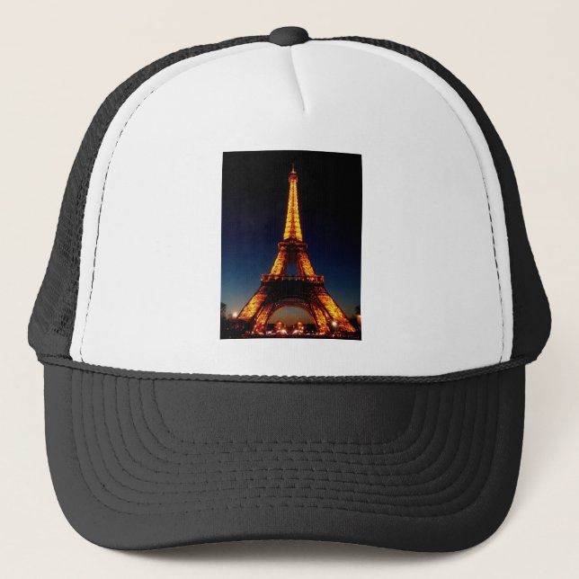Eiffel torn i Paris Truckerkeps (Framsida)