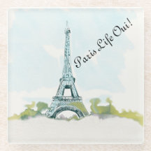 Eiffel Torn|Illustration av Paris Life Oui Färg Bl