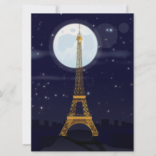 Eiffel Torn Inbjudningar
