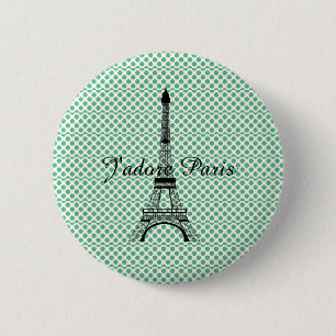 Eiffel torn J'adore Paris Knapp