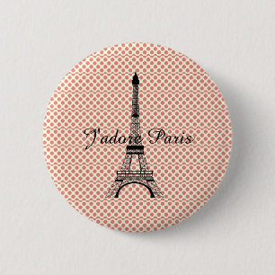 Eiffel torn J'adore Paris Knapp