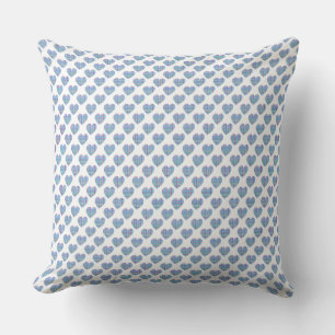 Eiffel torn J'adore Paris söt blue hearts Kudde