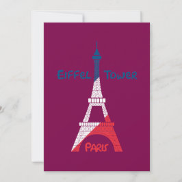 Eiffel Torn Julkort