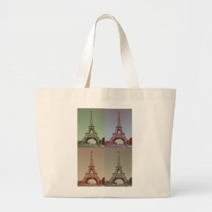 Eiffel torn jumbo tygkasse