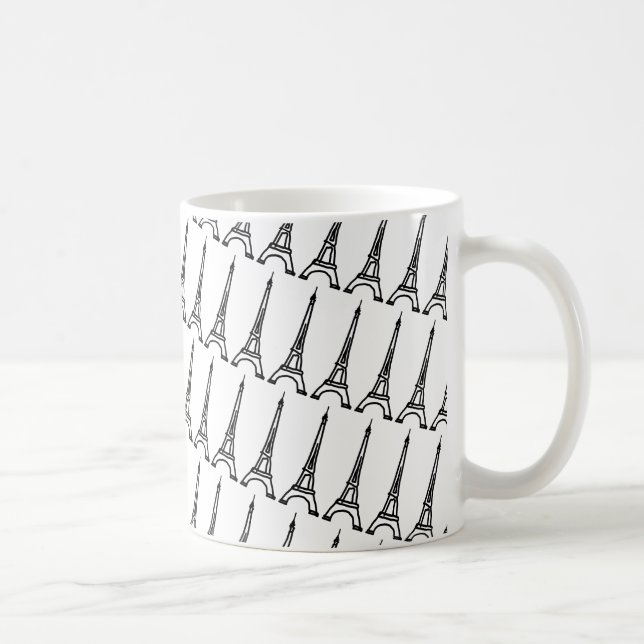 Eiffel Torn Kaffemugg (Höger)