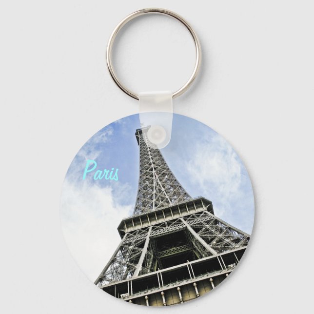 Eiffel torn Keychain 2 Nyckelring (Framsida)