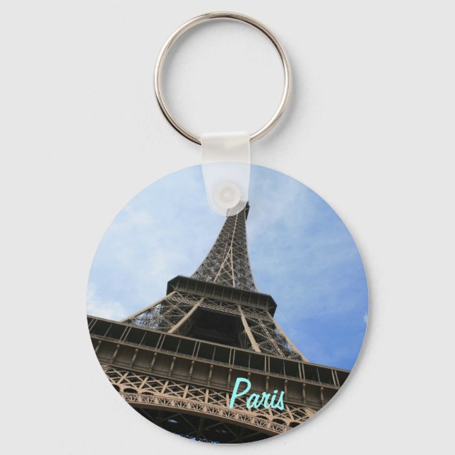 Eiffel torn Keychain Nyckelring (Framsida)