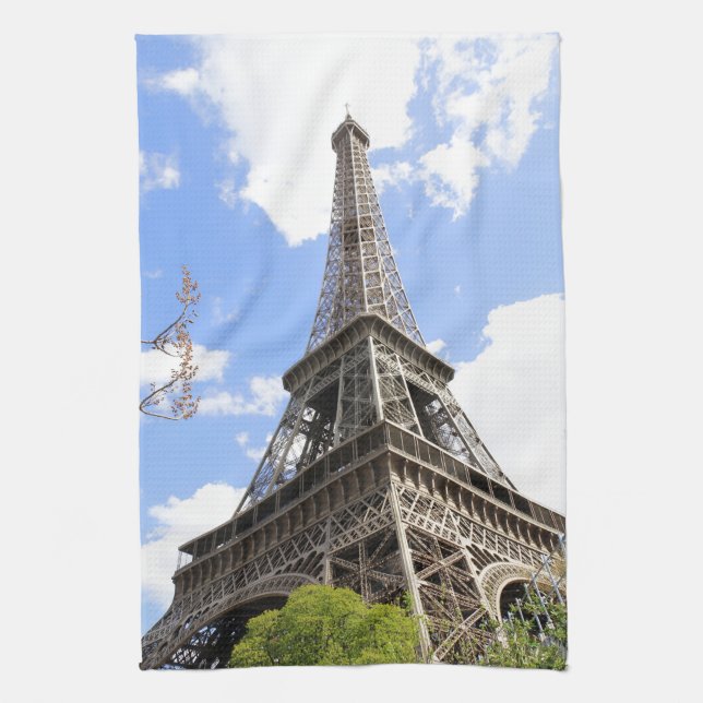 Eiffel torn kökshandduk (Vertikal)