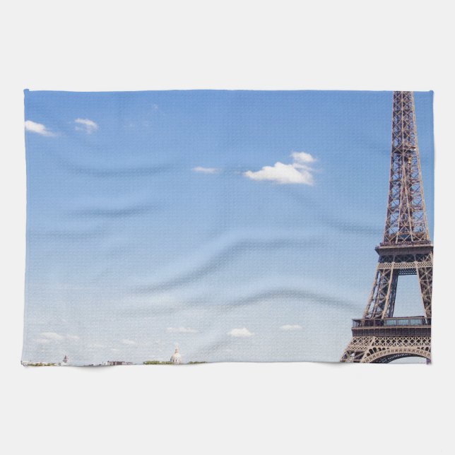 eiffel-torn kökshandduk (Horisontell)