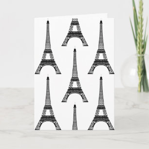 Eiffel Torn-kort Kort
