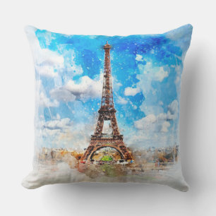 Eiffel Torn Kudde