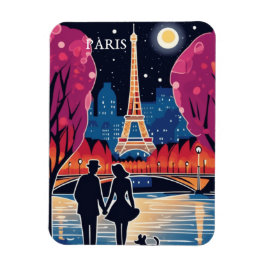 Eiffel Torn Landmark i Paris Magnet