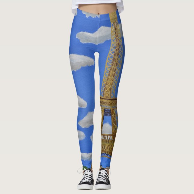 Eiffel Torn leggings (Framsida)