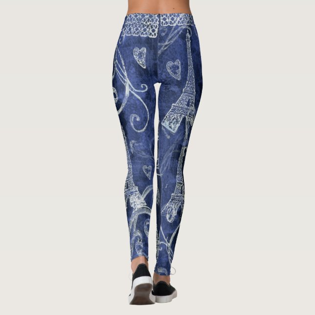Eiffel Torn Leggings (Baksida)