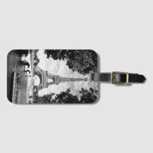 Eiffel Torn Luggage Tag