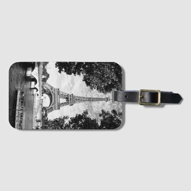 Eiffel Torn Luggage Tag Bagagebricka (Framsida horisontal)