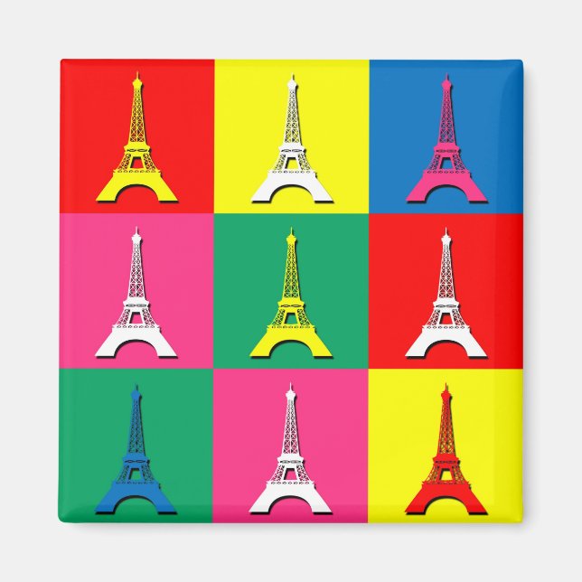 Eiffel Torn Magnet (Framsidan)