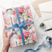 Eiffel Torn Mönster, Paris Chic Fransk Ro