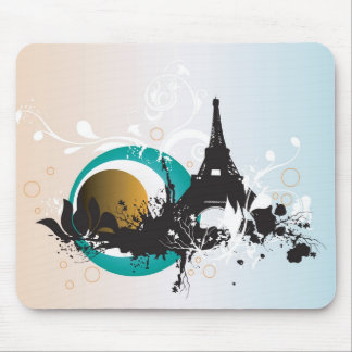 Eiffel torn Mousepad Musmatta