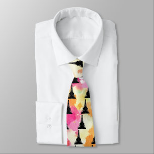 Eiffel Torn Necktie Slips