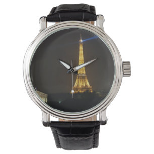 Eiffel Torn night Armbandsur